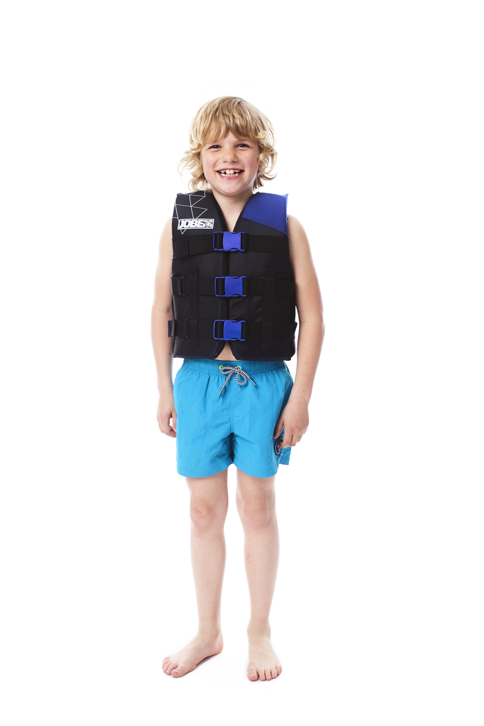 244817370db_Nylon Vest Youth Blue