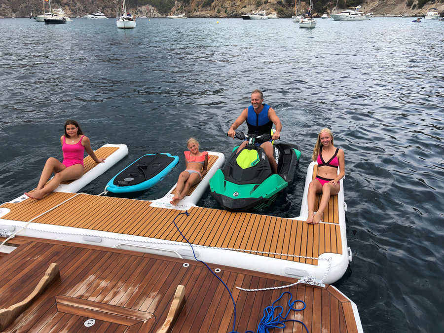 YachtBeach - Yachtbeach Jet Ski Dock 4.1 19743yb_Yachtbeach Jet Ski Dock 4.1m x 3
