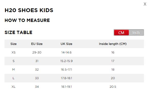 534622002db_H2O Schuhe 2 mm Kids