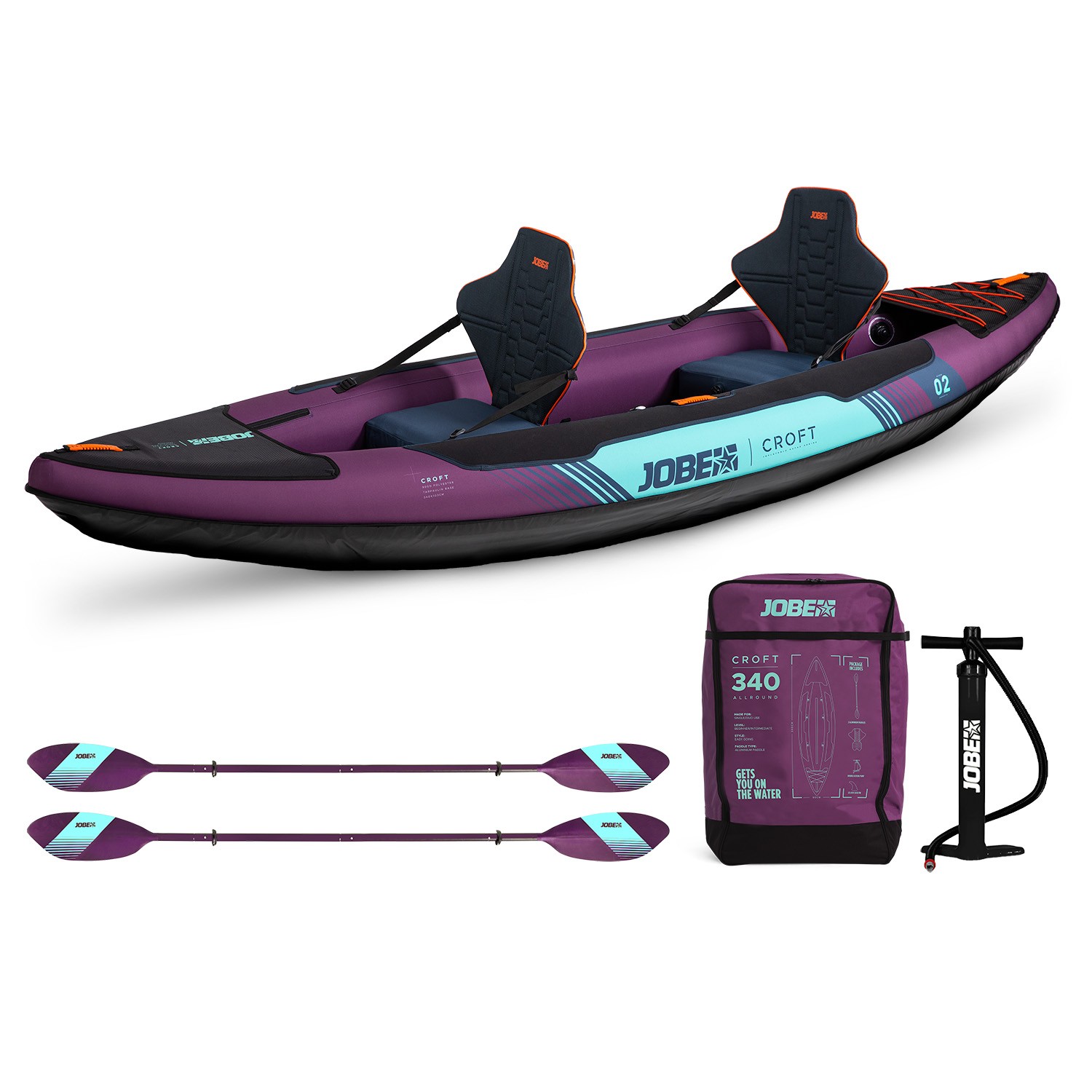 Jobe - Jobe Croft Inflatable Kayak Packa 600025001db_Jobe Croft Inflatable Kayak