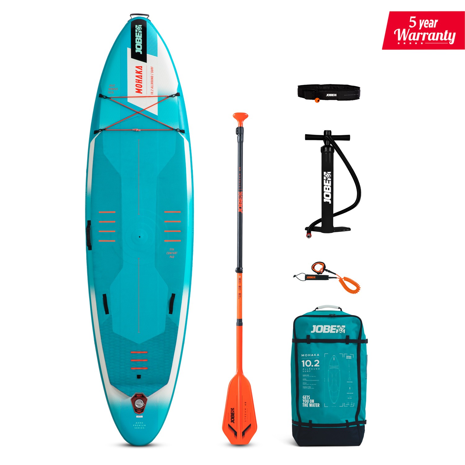 Jobe - Aero Mohaka SUP Board 10.2 Packag 486425001db_Aero Mohaka SUP Board 10.2 P