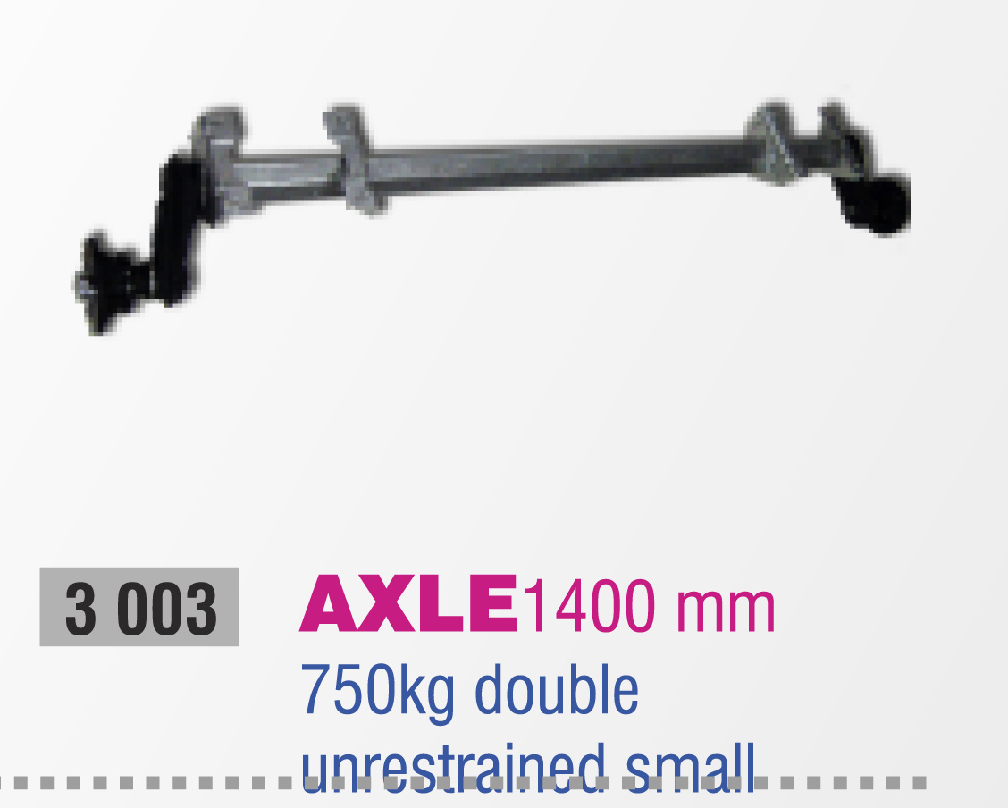 Jet Loader - 750kg Doppeltrailer ungebre 3003jl_750kg Doppeltrailer ungebremst Sm