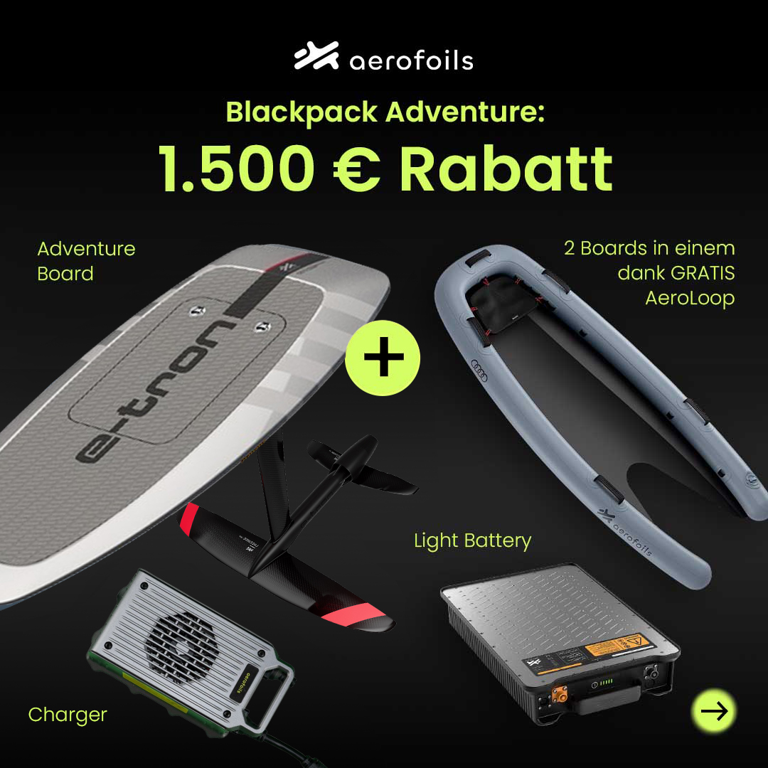 Audi e-tron Adventure eFoil by Aerofoils