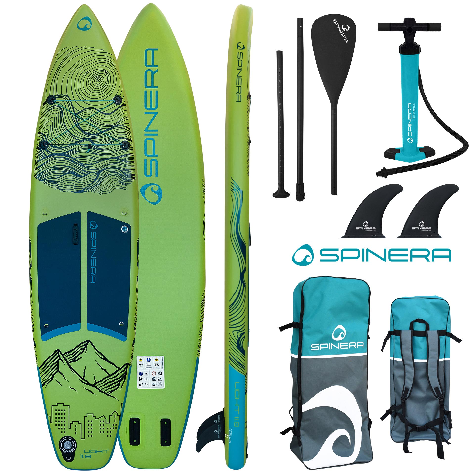Spinera - Light 11-8 ULT SUP Package 22225sp_Light 11'8 ULT SUP Package