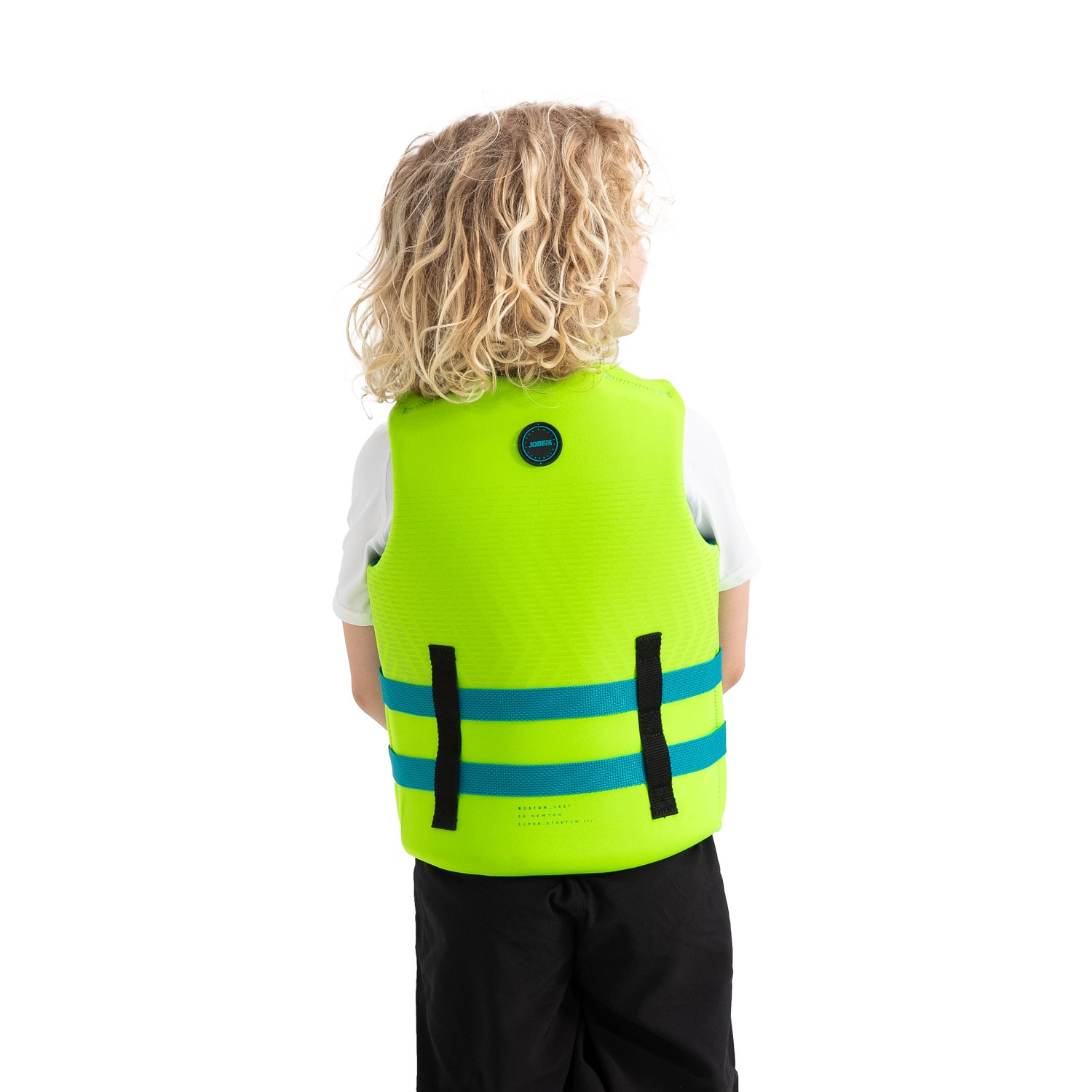 244925003db_Neoprene Vest Youth Lime Gre