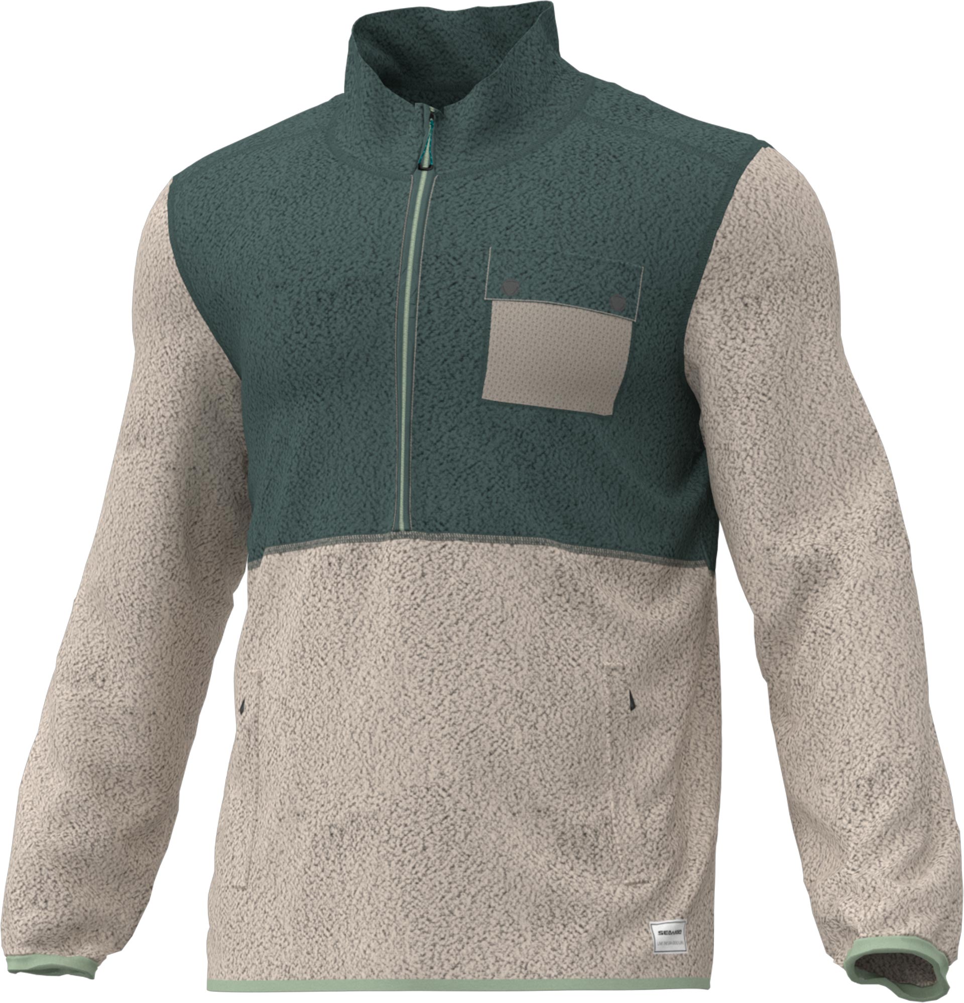 454914--97_M HALF-ZIP FLEECE PULLOVER IV