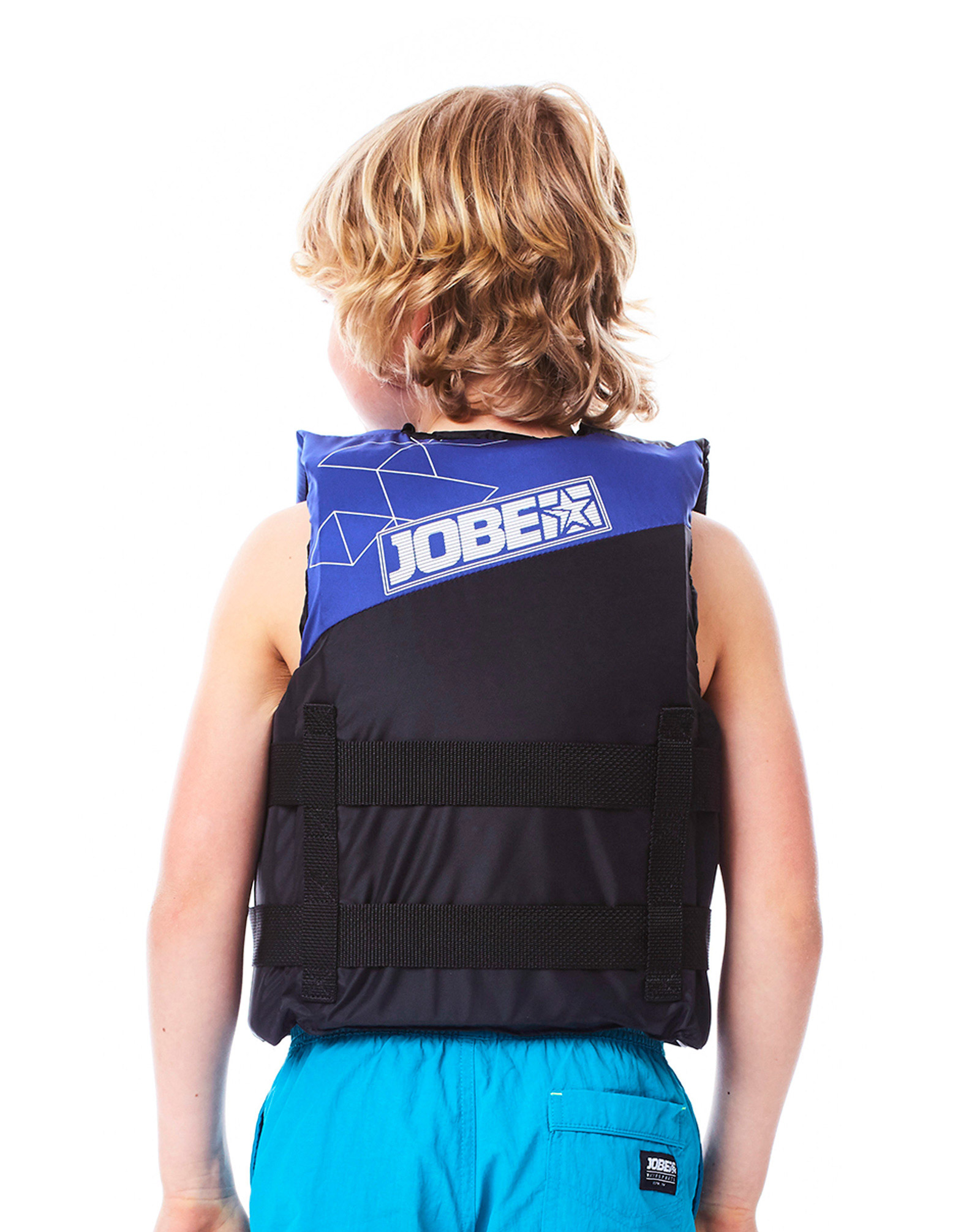 244817370db_Nylon Vest Youth Blue