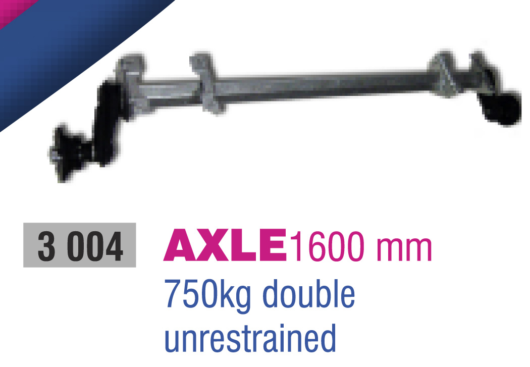 Jet Loader - 750kg Doppeltrailer ungebre 3004jl_750kg Doppeltrailer ungebremst Ac