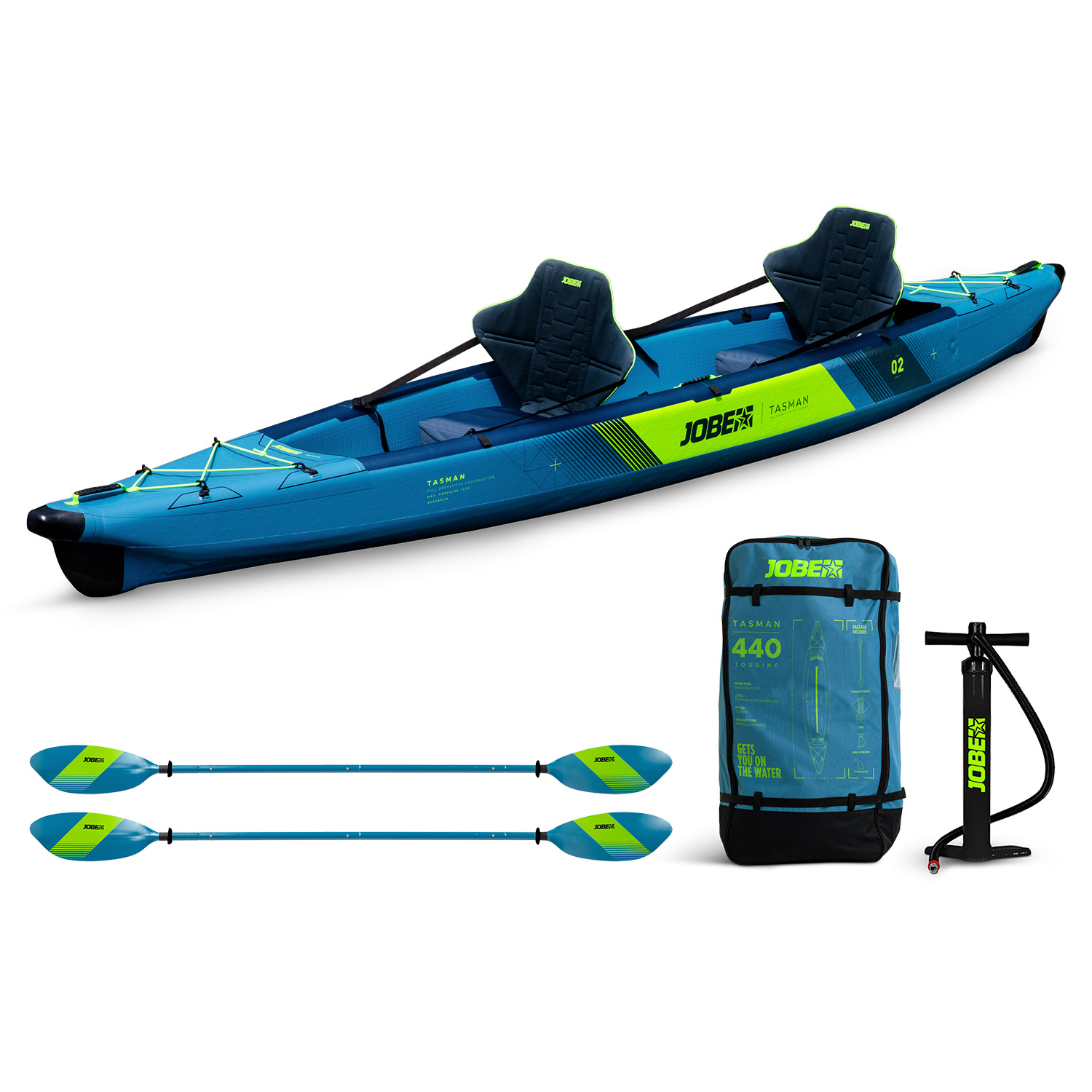 Jobe - Tasman Inflatable Kayak Package 600024003db_Tasman Inflatable Kayak Pack