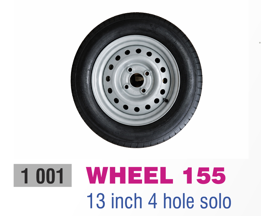 1001jl_13 Zoll Rad 4 Loch