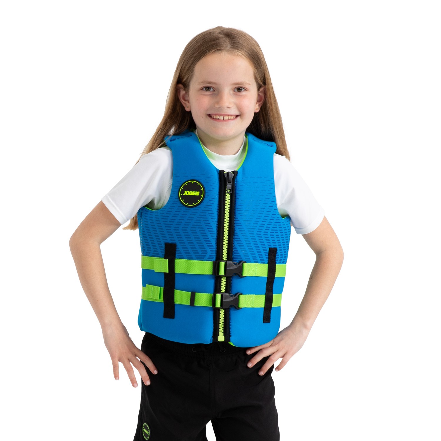 244925004db_Neoprene Vest Youth Blue