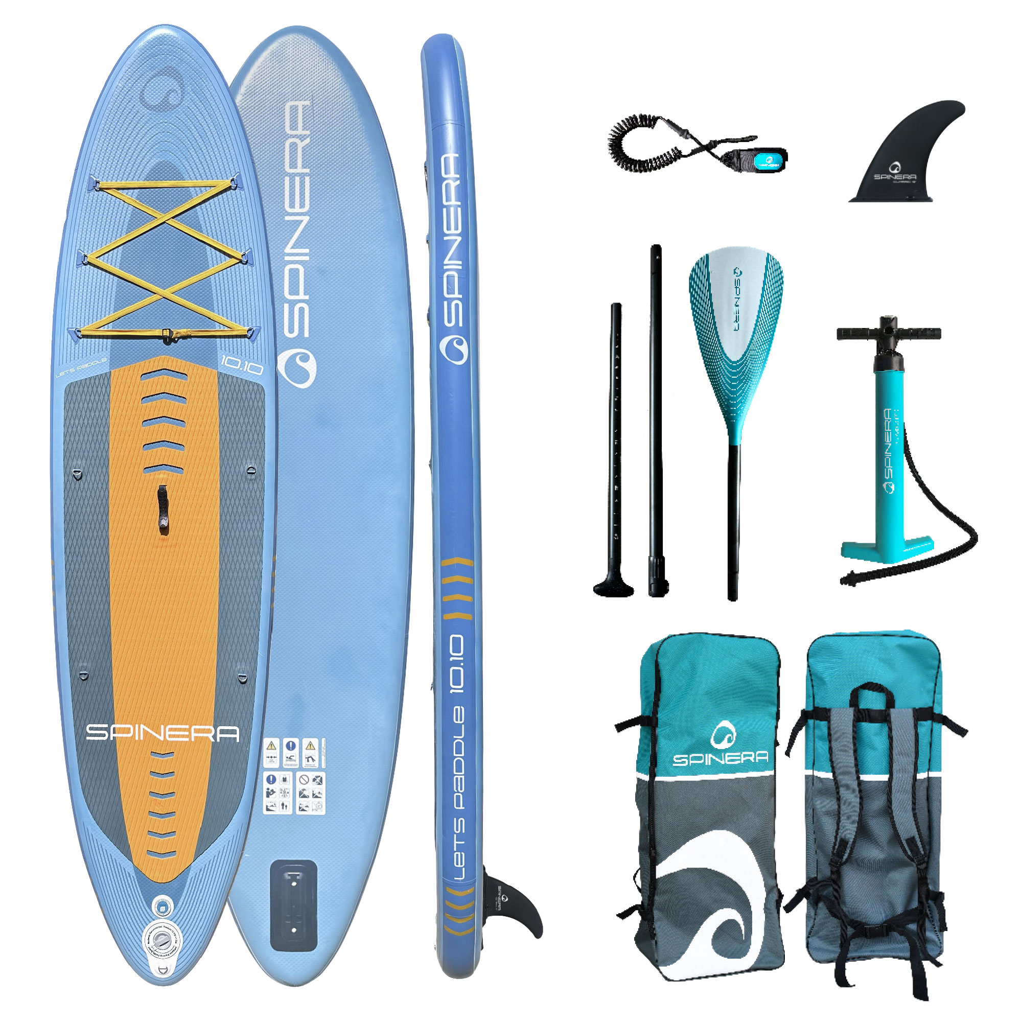 w25001-01-spinera-lets-paddle-10.10-set Let' Paddle SUP 10'10"