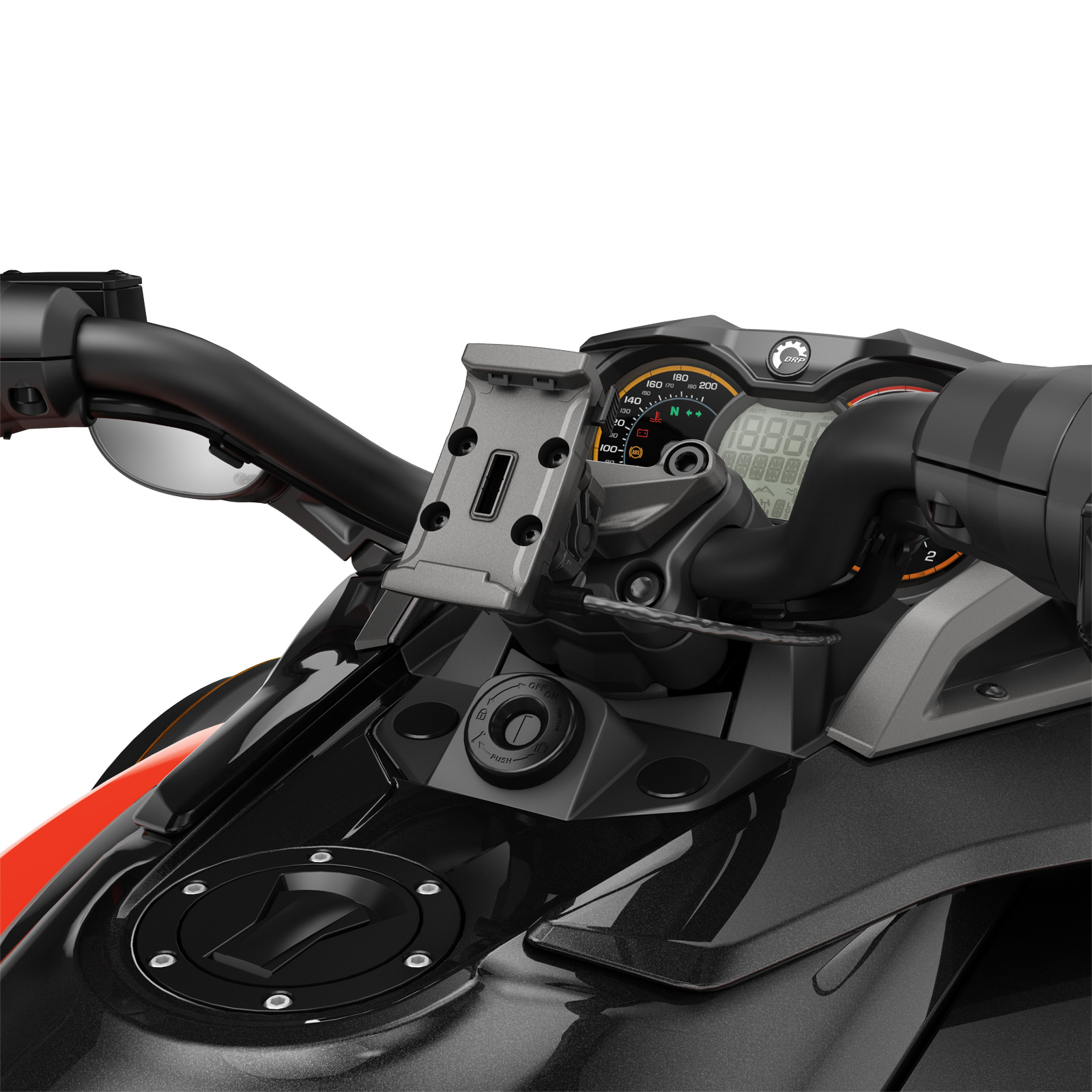 Sea-Doo - CENTRAL SUPPORT FOR GPS KIT 219400681_CENTRAL SUPPORT FOR GPS KIT