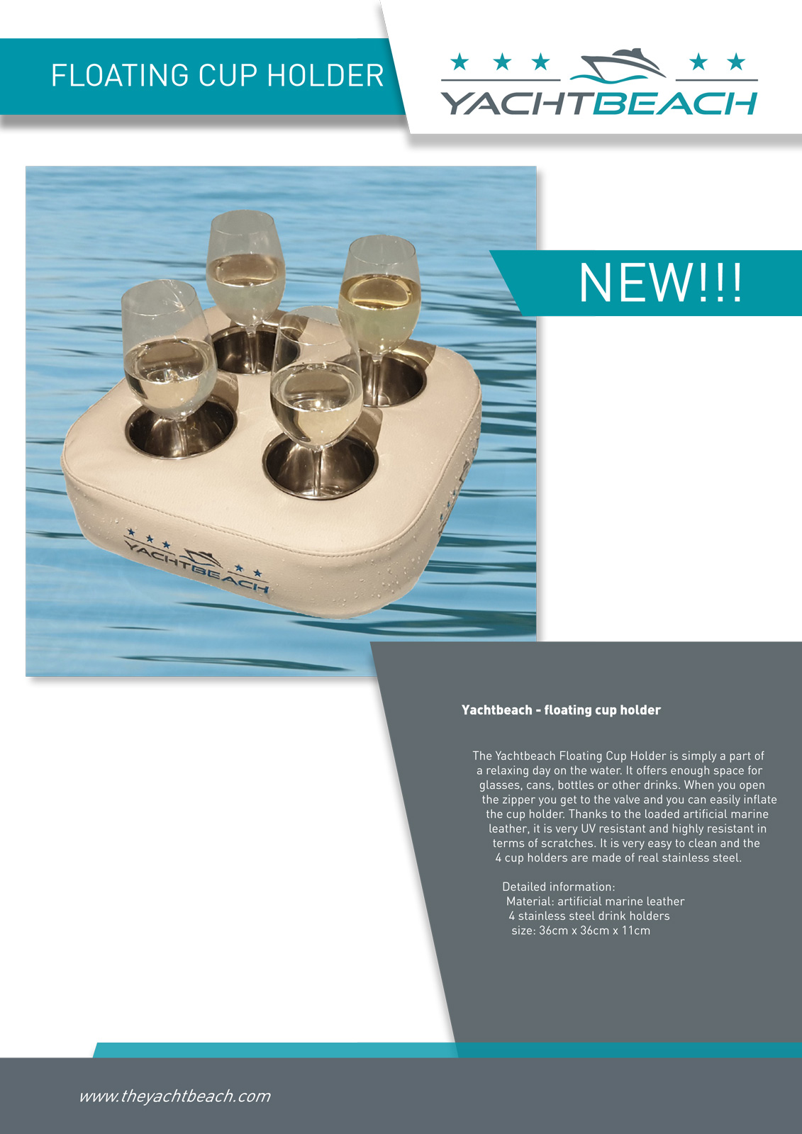 YachtBeach - Yachtbeach - Schwimmender G 20363yb_Yachtbeach - Schwimmender Geträn