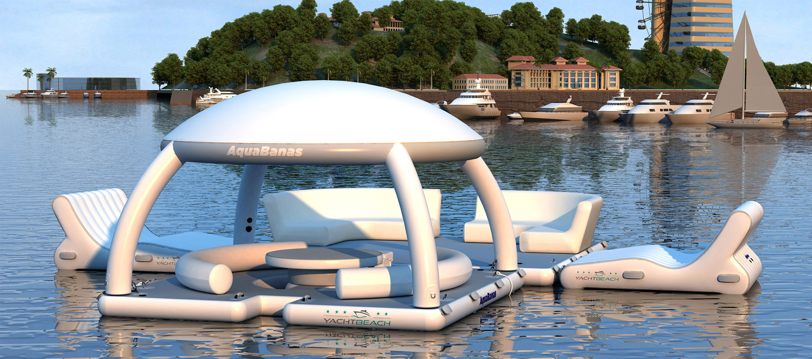 YachtBeach - Yachtbeach AquaBanas - Bana 20325yb_Yachtbeach AquaBanas - Bana Zelt