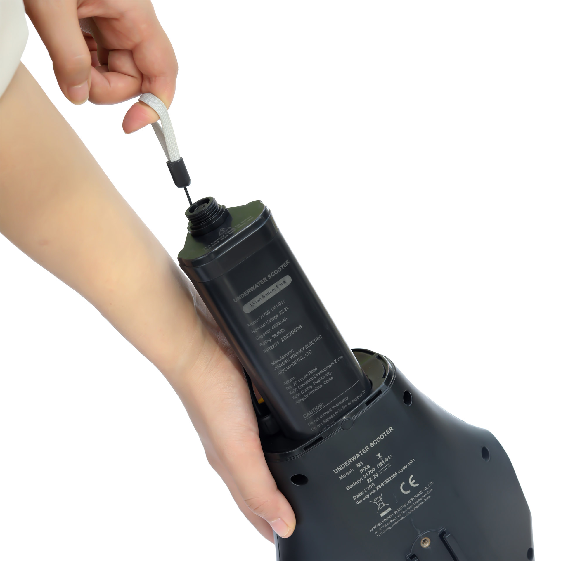 Spinera - Ersatzbatterie für Powerfin 24265sp_Ersatzbatterie für Powerfin