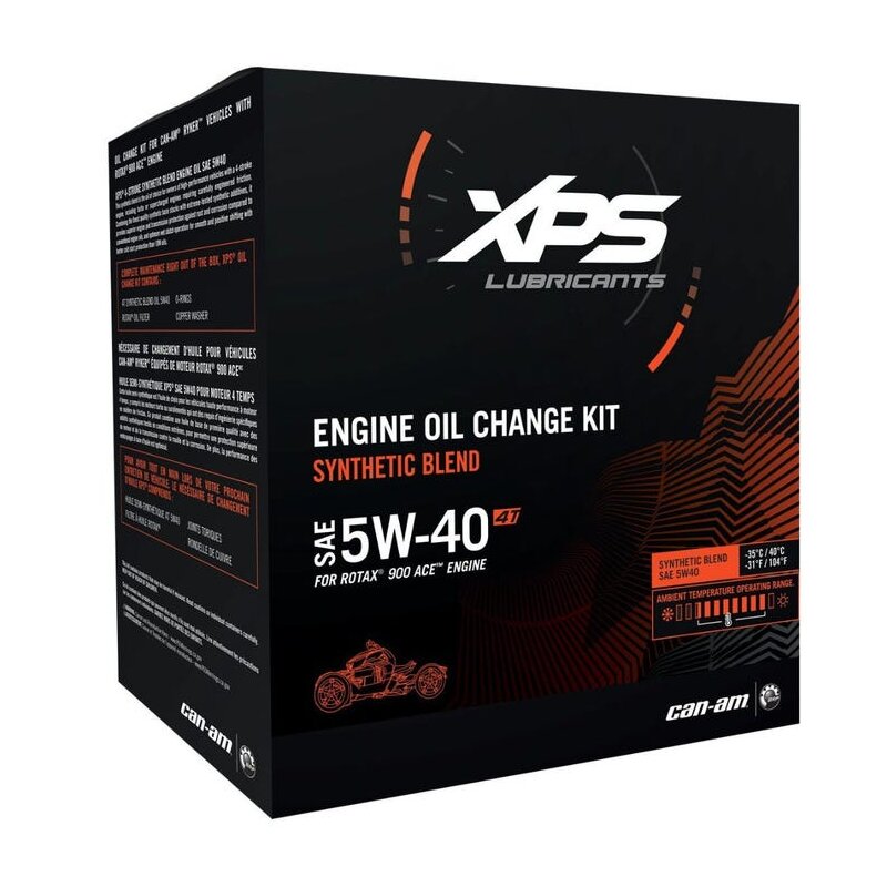 RYKER OIL CHANGE KIT 5W40 900CC EU