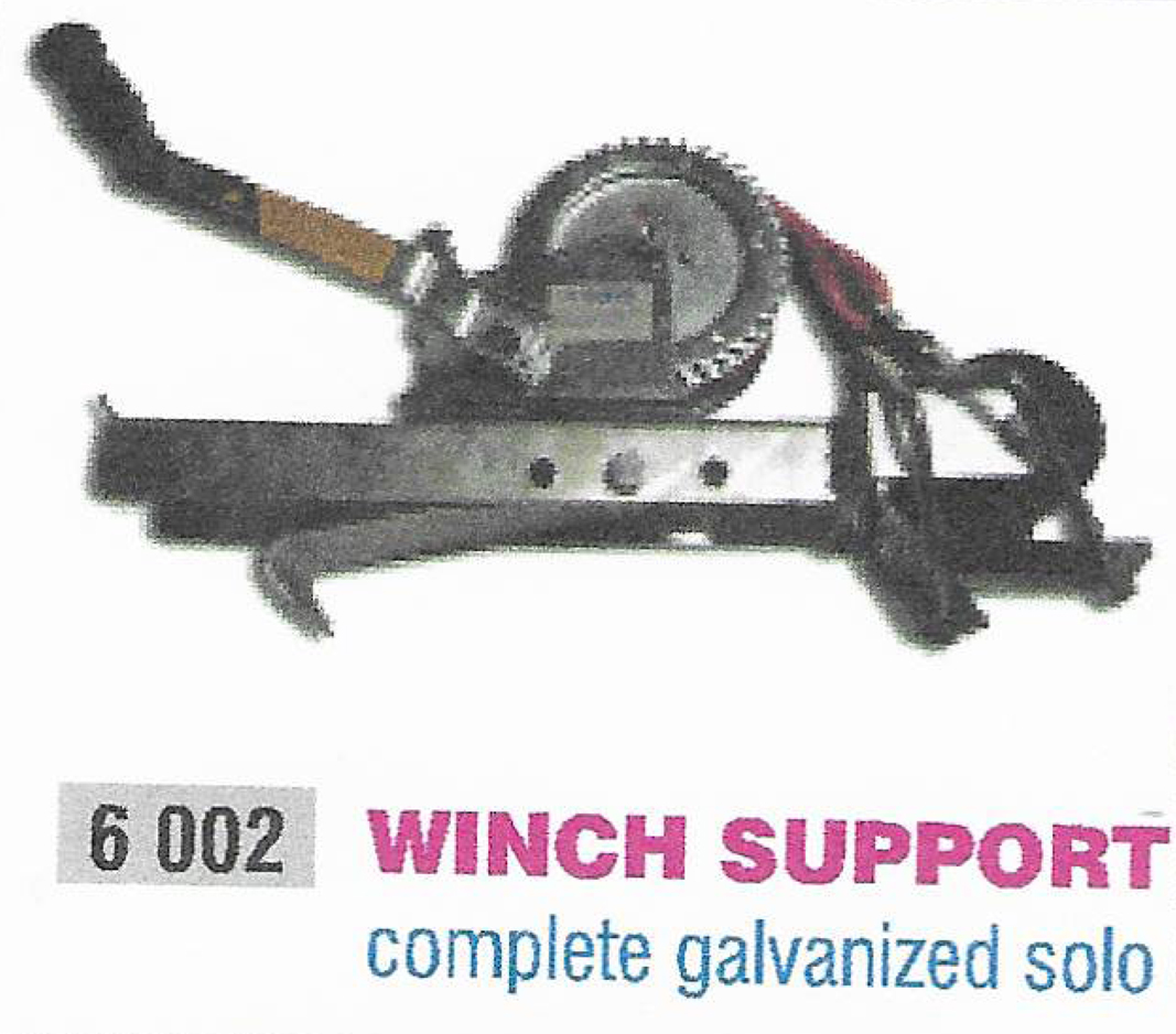 Jet Loader - Windenstand komplett verzin 6002jl_Windenstand komplett verzinkt