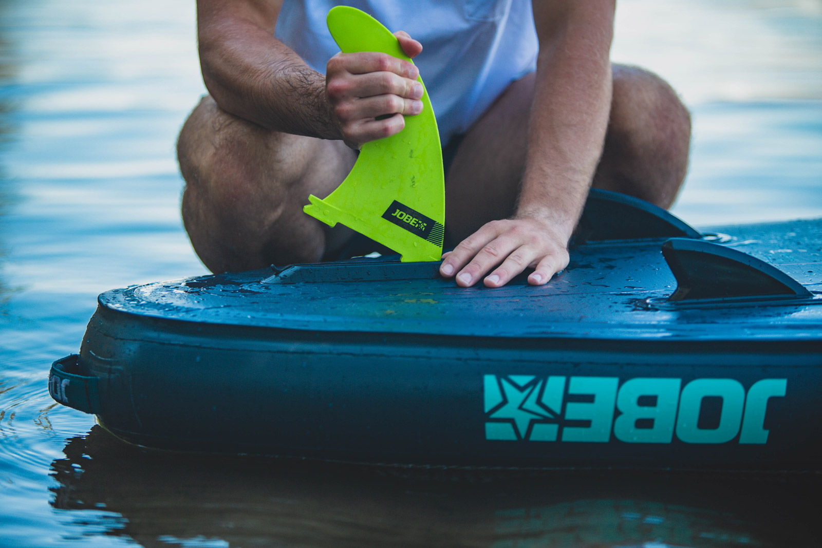 Jobe - Aero Center SUP Fin Lime 489921007db_Aero Center SUP Fin Lime
