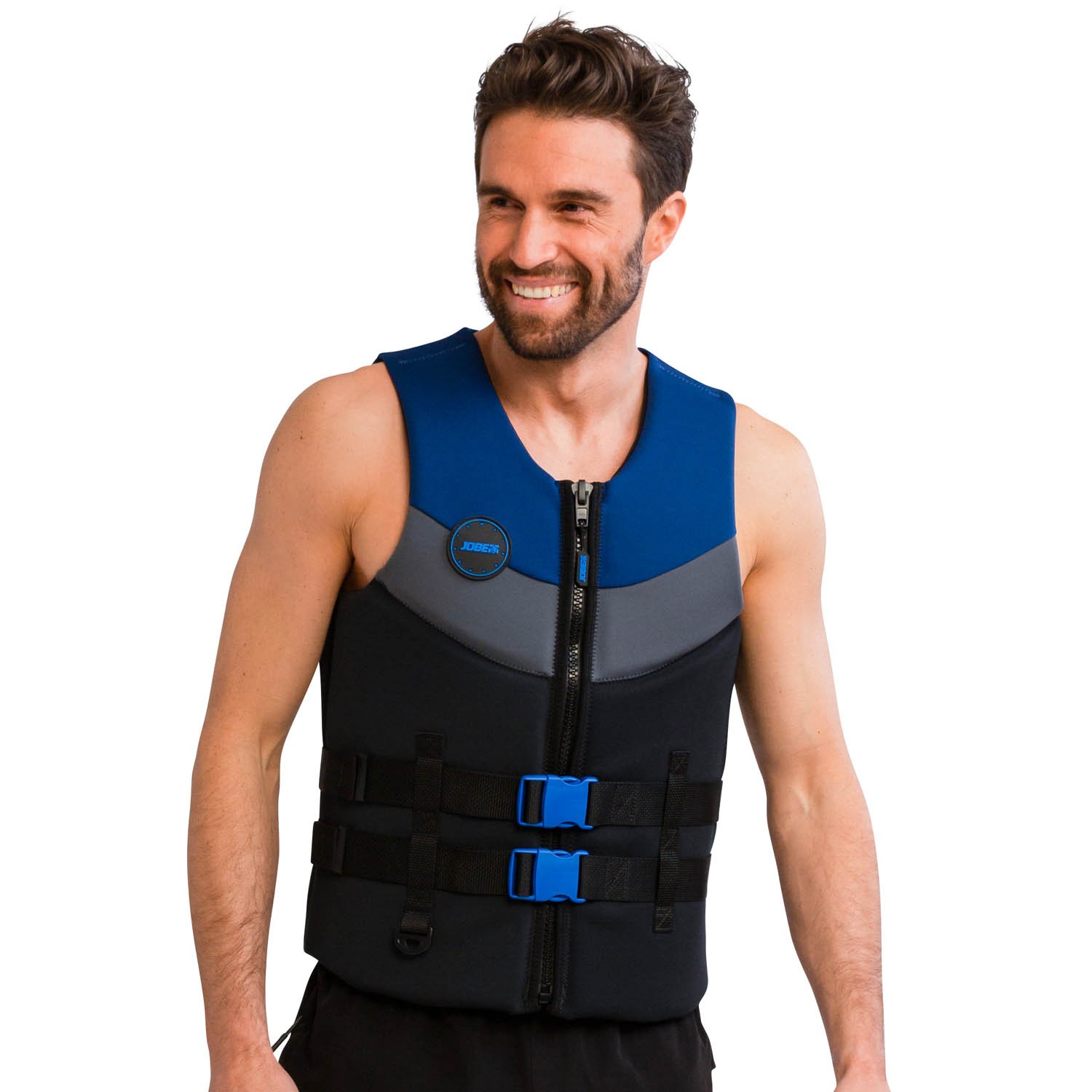 244922003db_Neopren Weste Midnight Blue