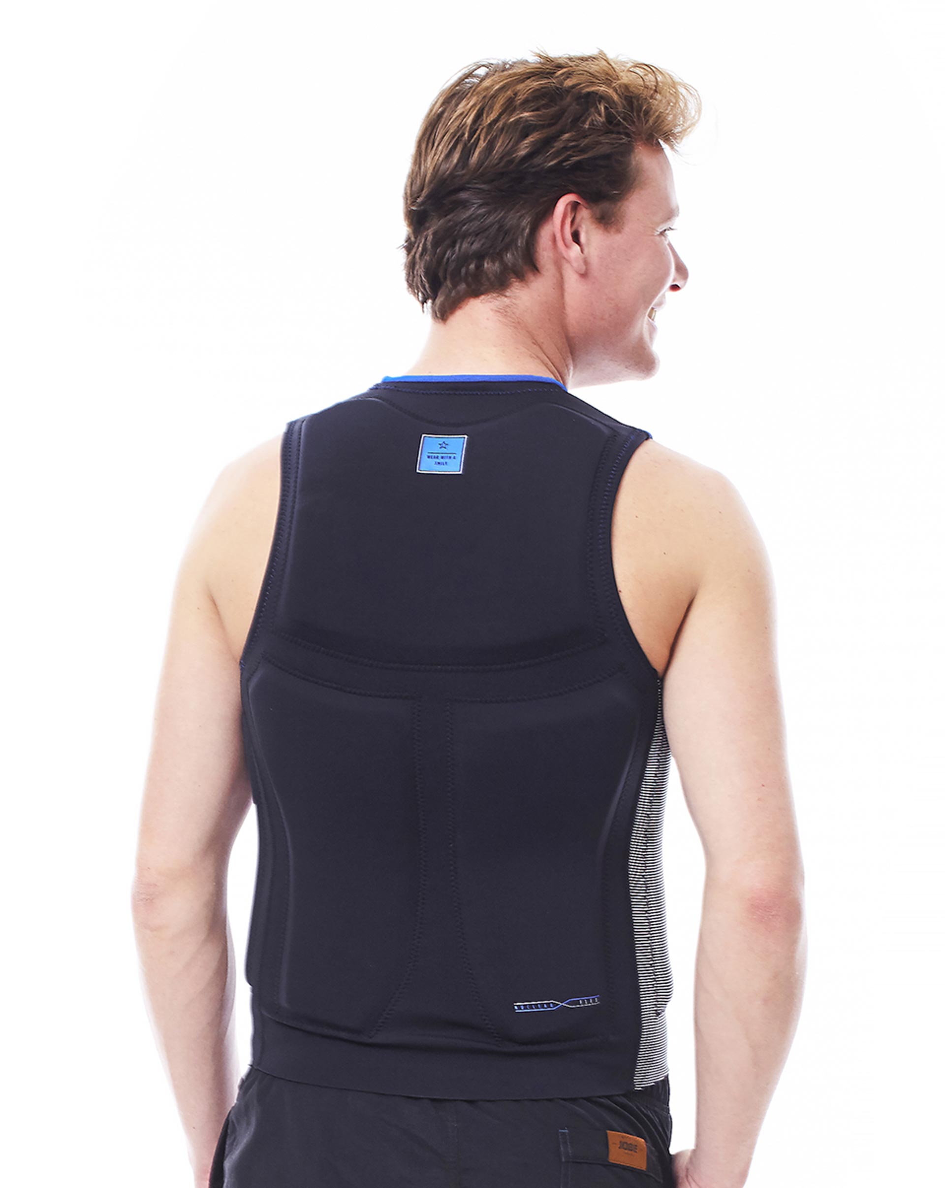 554017007db_Comp Vest Men Navy Blue