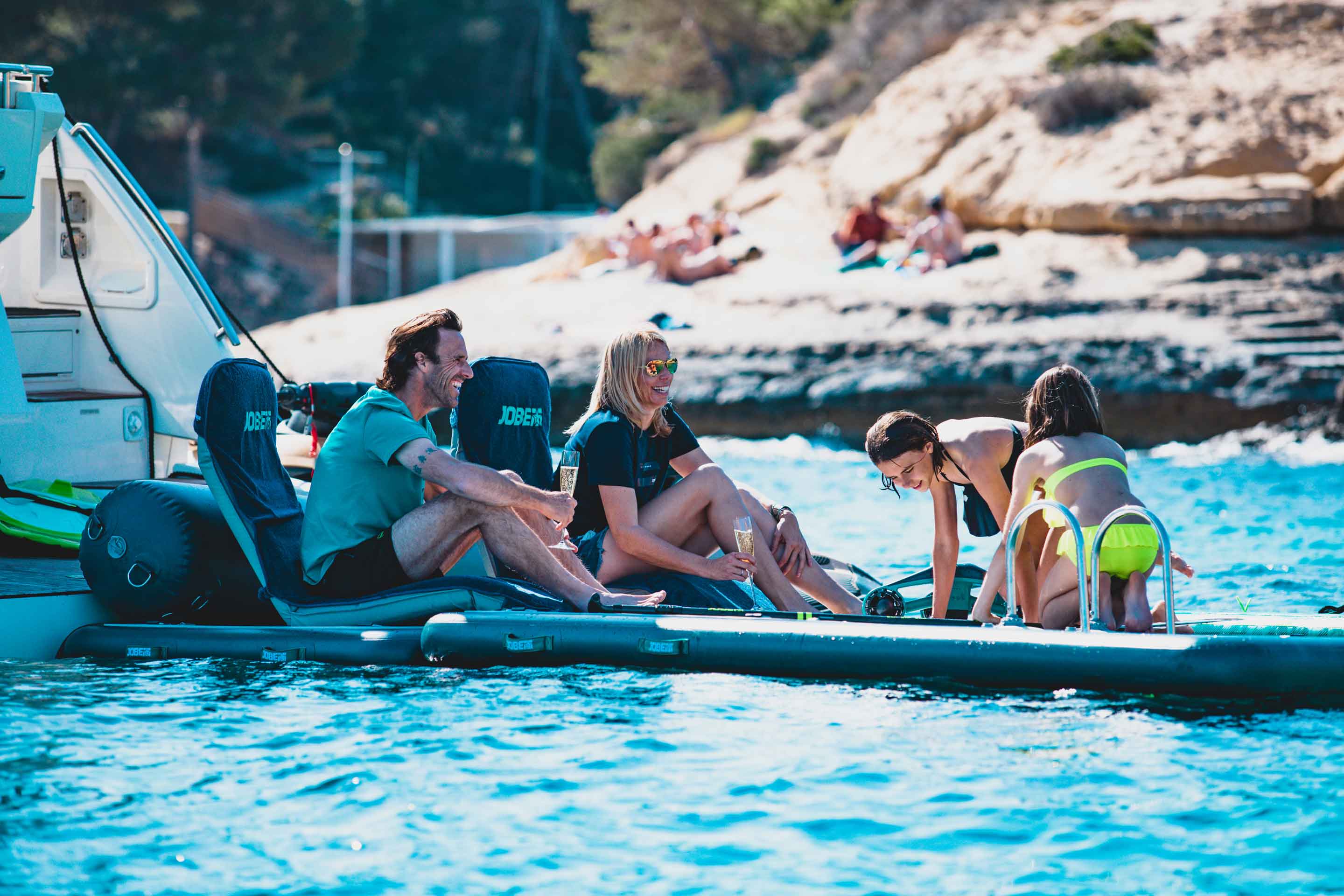 Jobe - Jobe Chair Towel Midnight Blue 281021002db_Jobe Chair Towel Midnight Bl